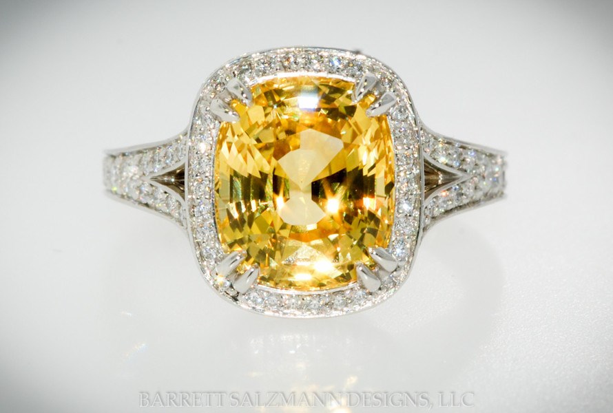 Yellow Diamond Ring