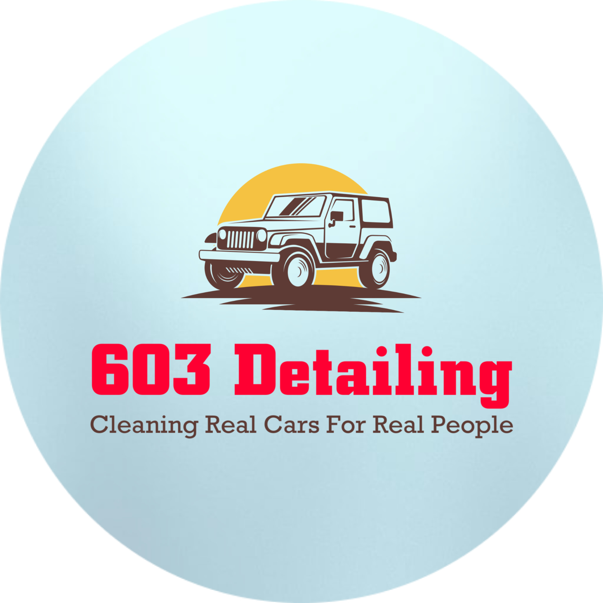 603 Mobile Detailing logo
