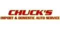 Logo for Chuck's Import & Domestic Auto Service Inc