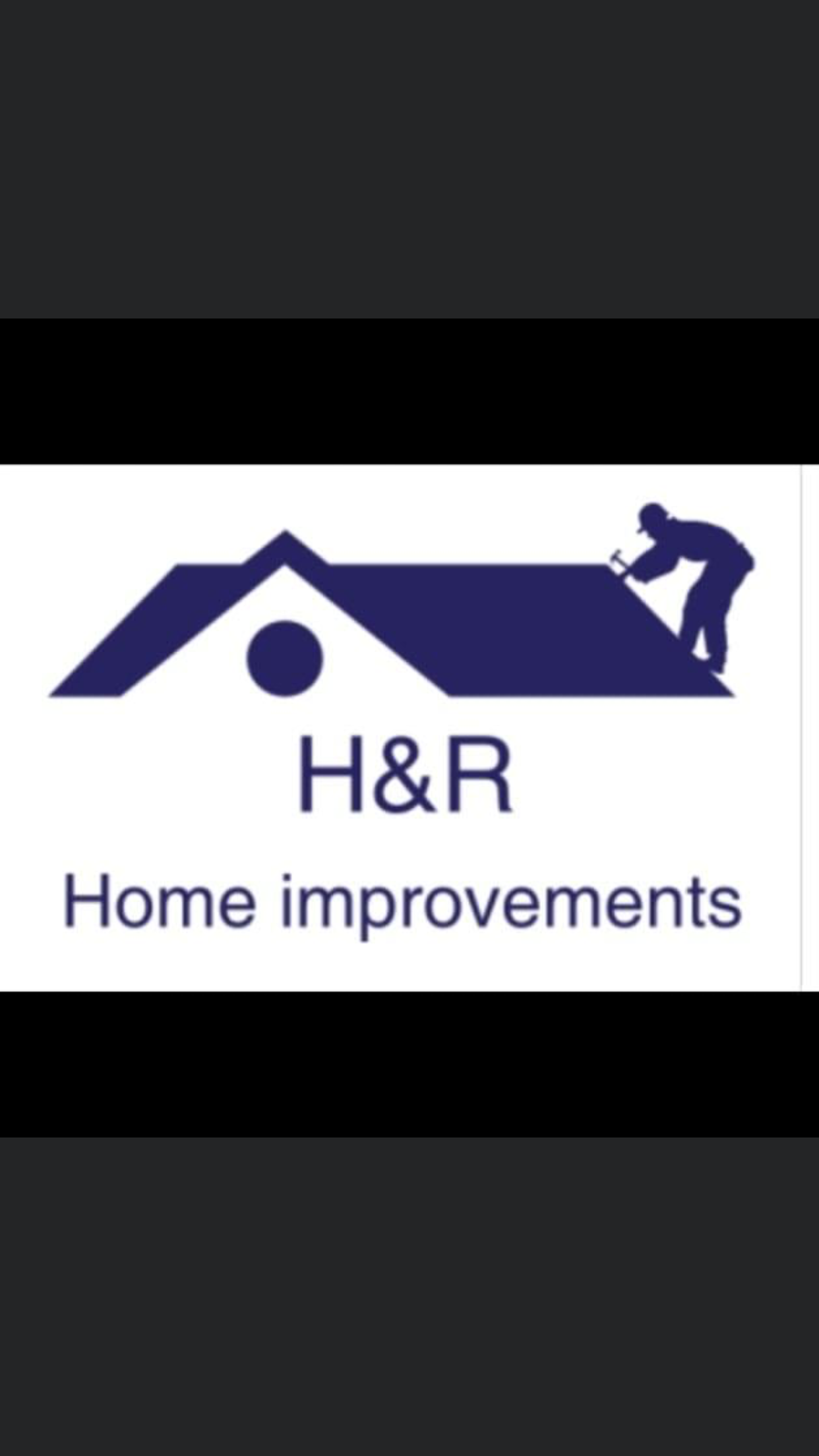 H and r home improvements logo