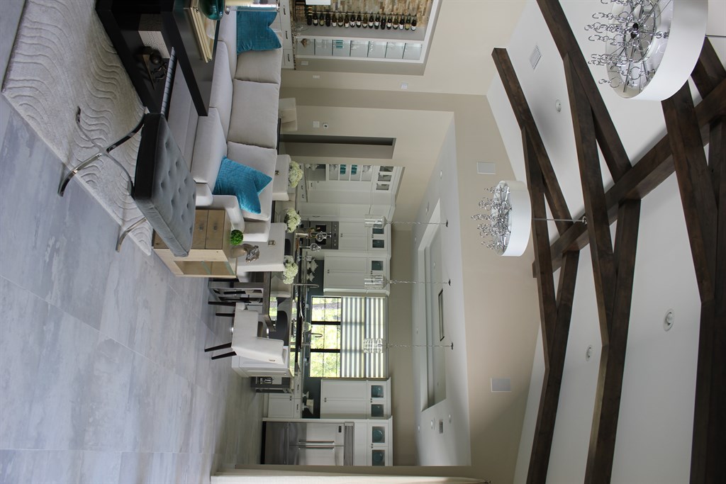 Kitchen and Living room