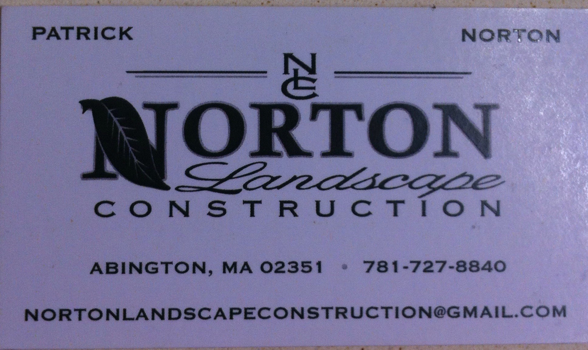 Norton Landscape Construction logo