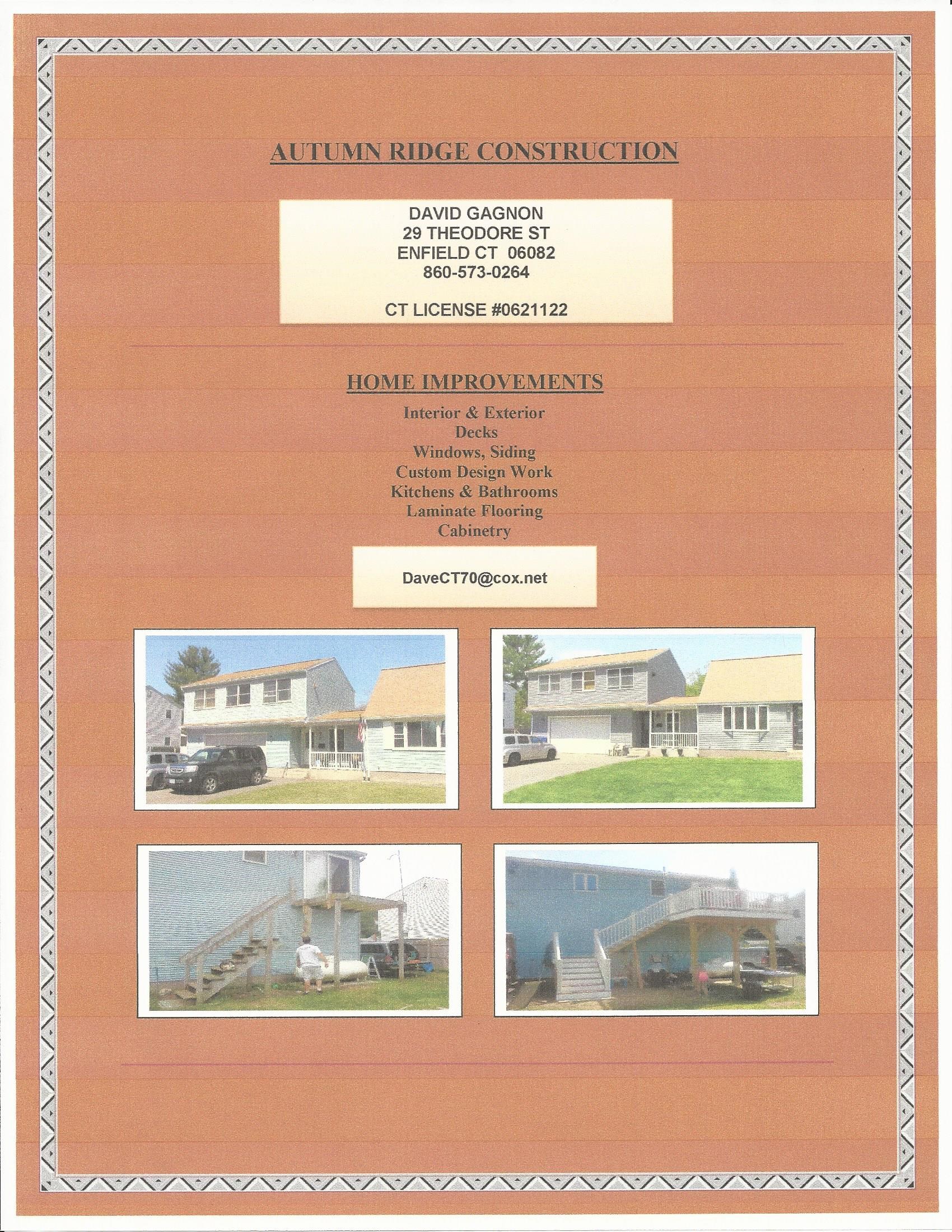 Autumn Ridge Construction logo
