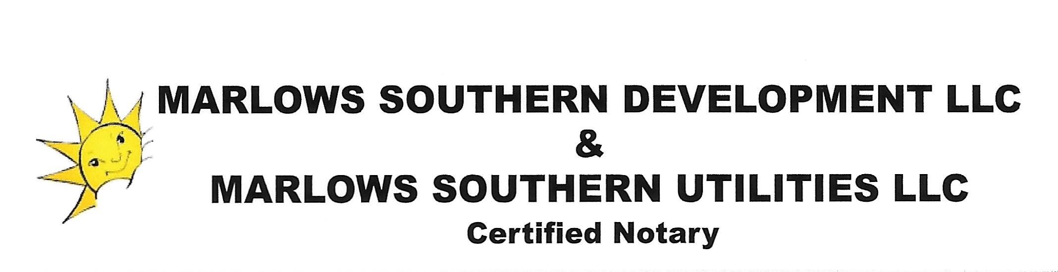 Marlow's Southern Development and Utilities LLC logo