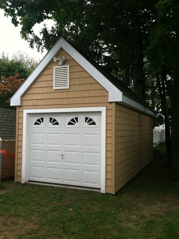 Garage complete
