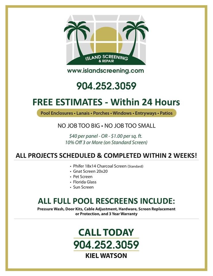 Island Screening and Repair ( Screen Repair ) logo