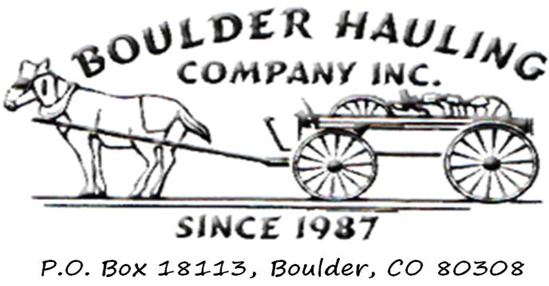 Logo for BOULDER HAULING COMPANY INC.