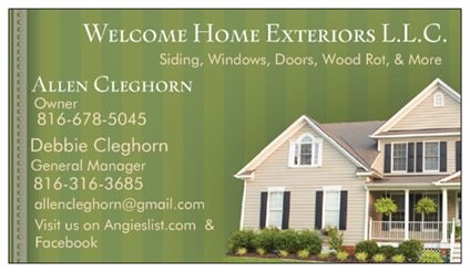 Welcome Home Exteriors L.L.C. logo
