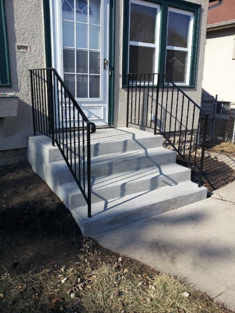 Front step