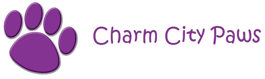 Logo for Charm City Paws