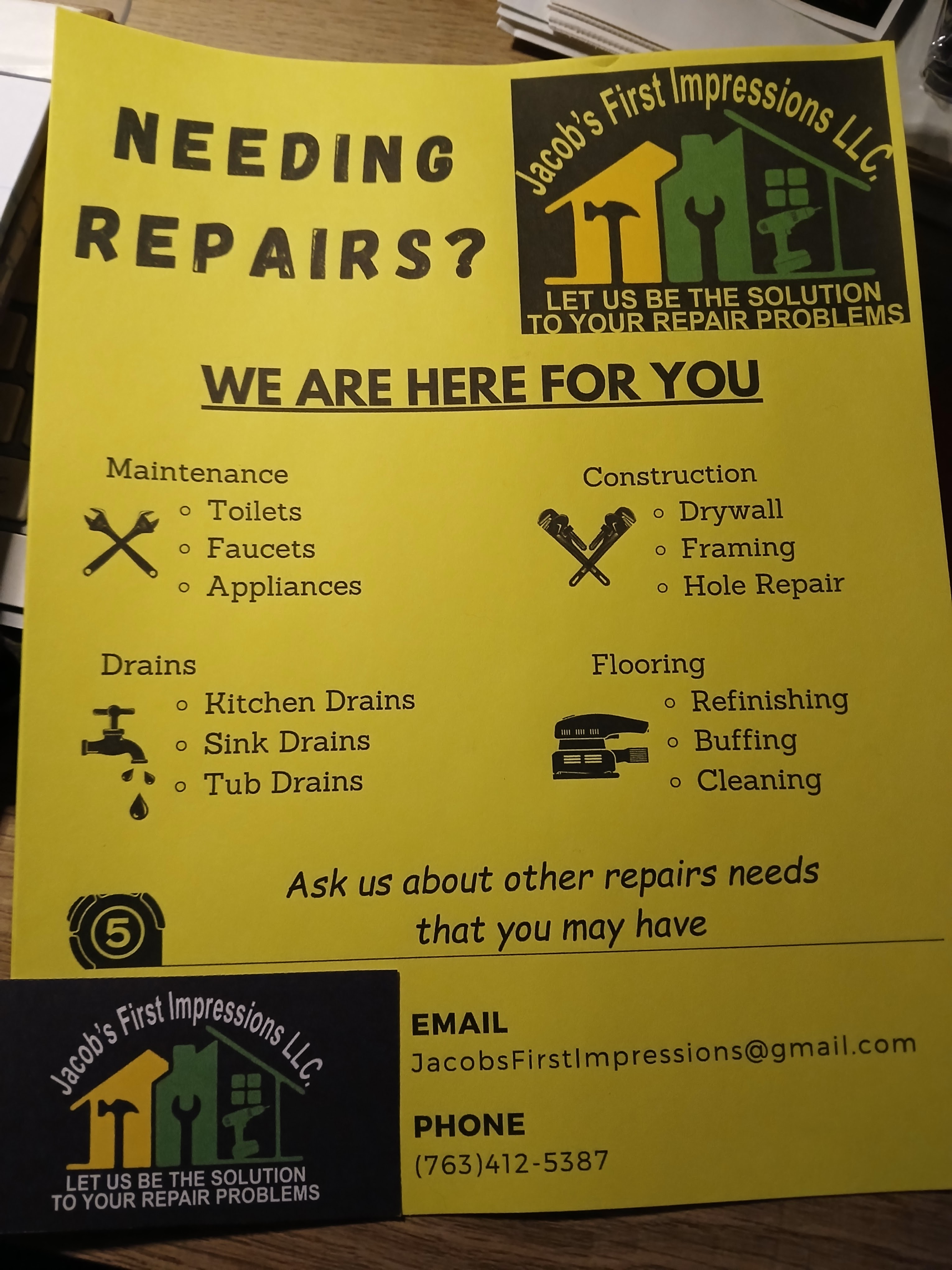 Avatar for Jacobs First Impressions LLC