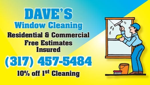Logo for DAVE'S WINDOW CLEANING
