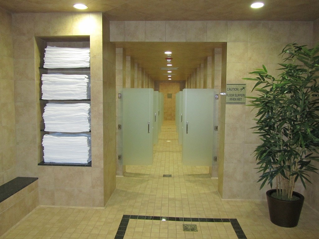 Fitness Gym Bathroom