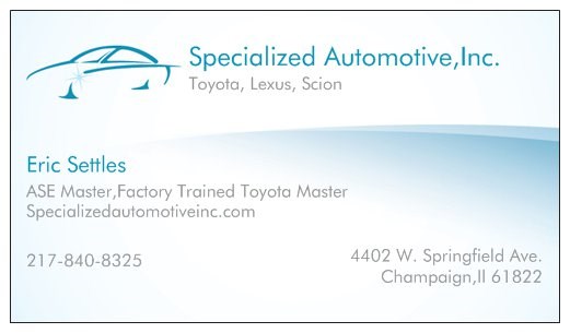 Logo for Specialized Automotive Inc.