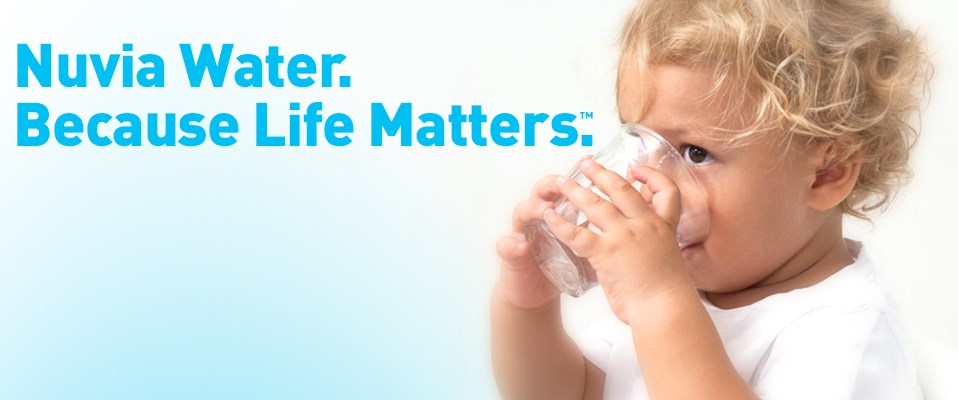 Nuvia Water, Because Life Matters.