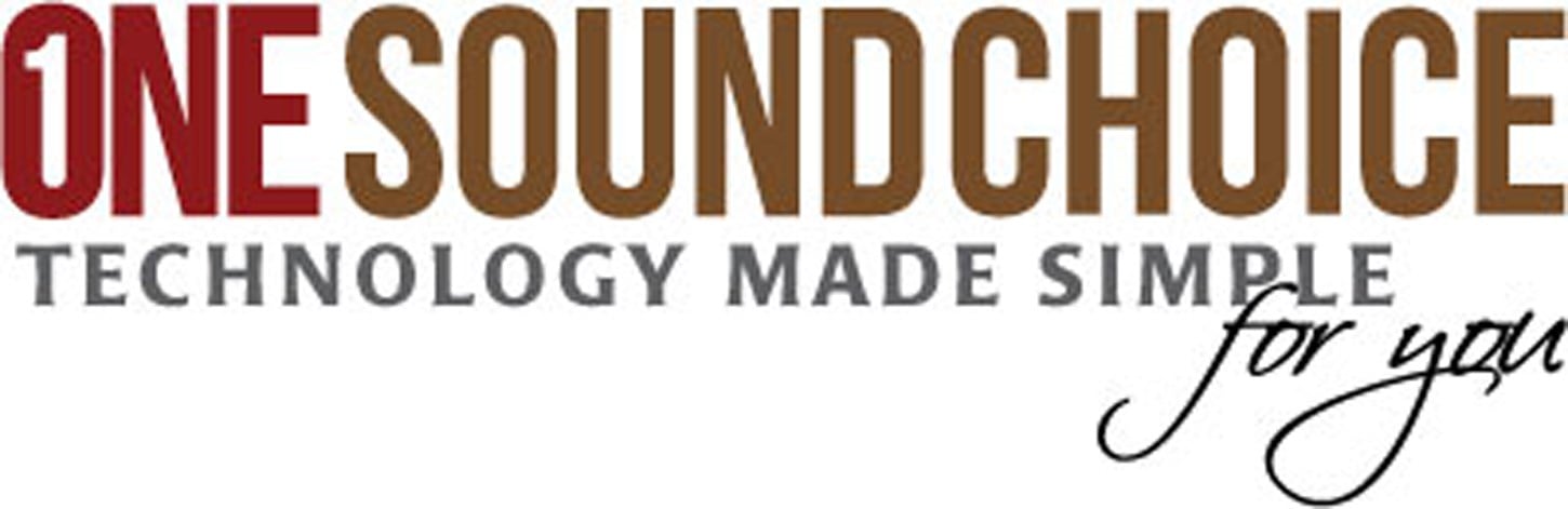 Logo for 1 Sound Choice LLC