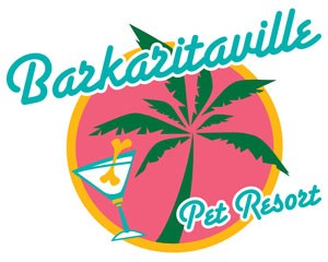 Logo for BARKARITAVILLE PET RESORT