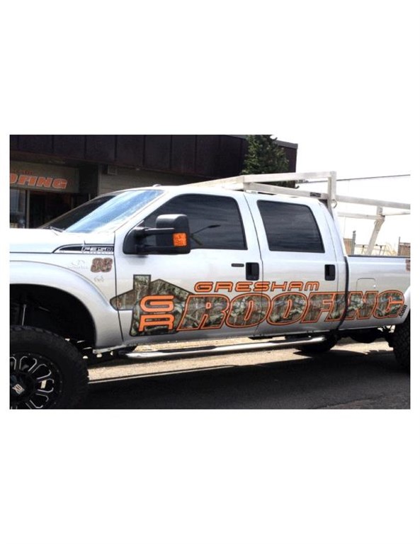 Gresham Roofing Truck