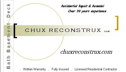 Logo for Chux Reconstrux