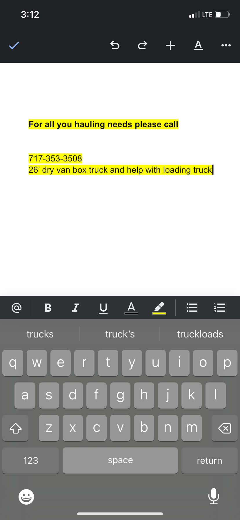 Avatar for Tillett moving