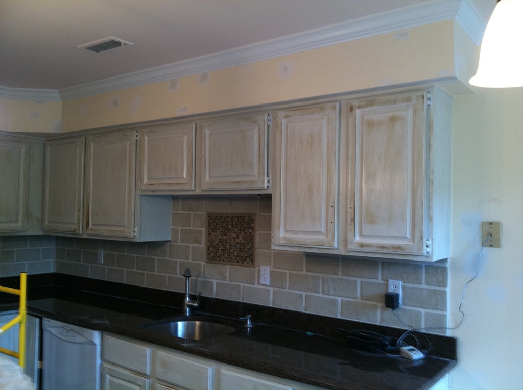 Kitchen Cabinets - Before