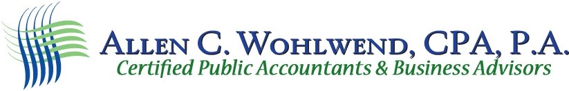 Logo for Allen C Wohlwend CPA PA