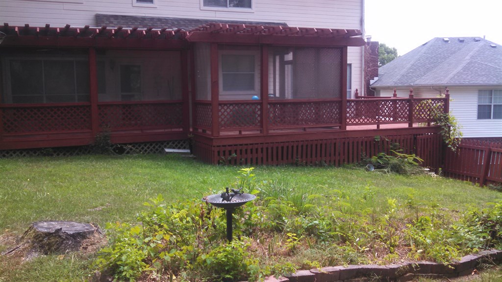 Completed Deck Left