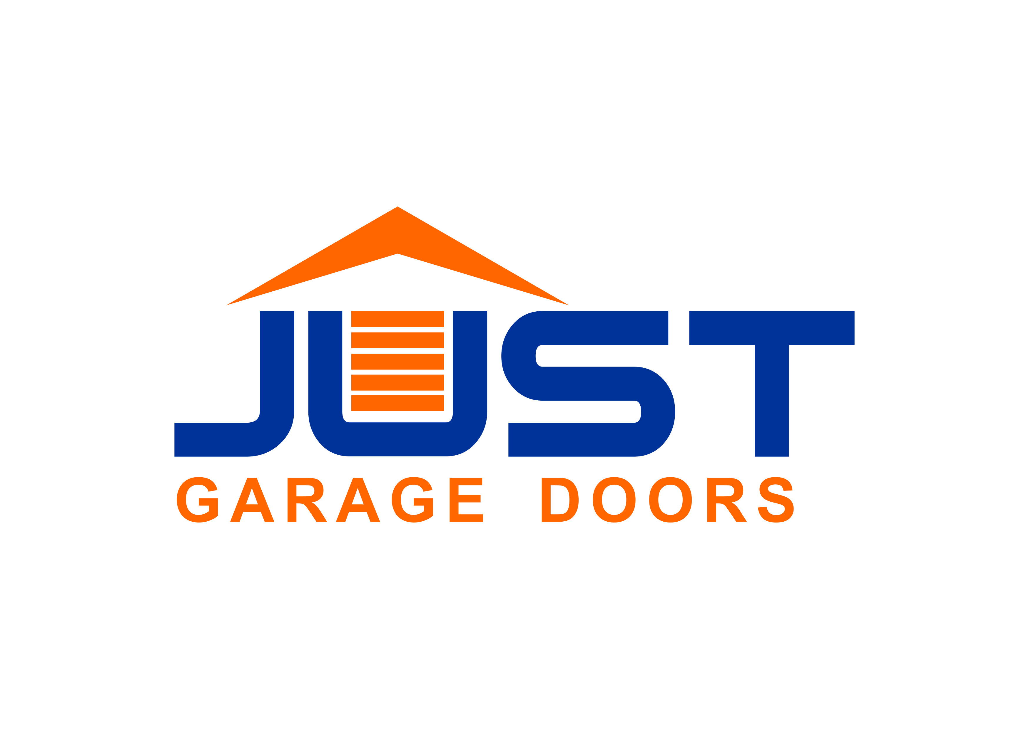 JUST GARAGE DOORS logo