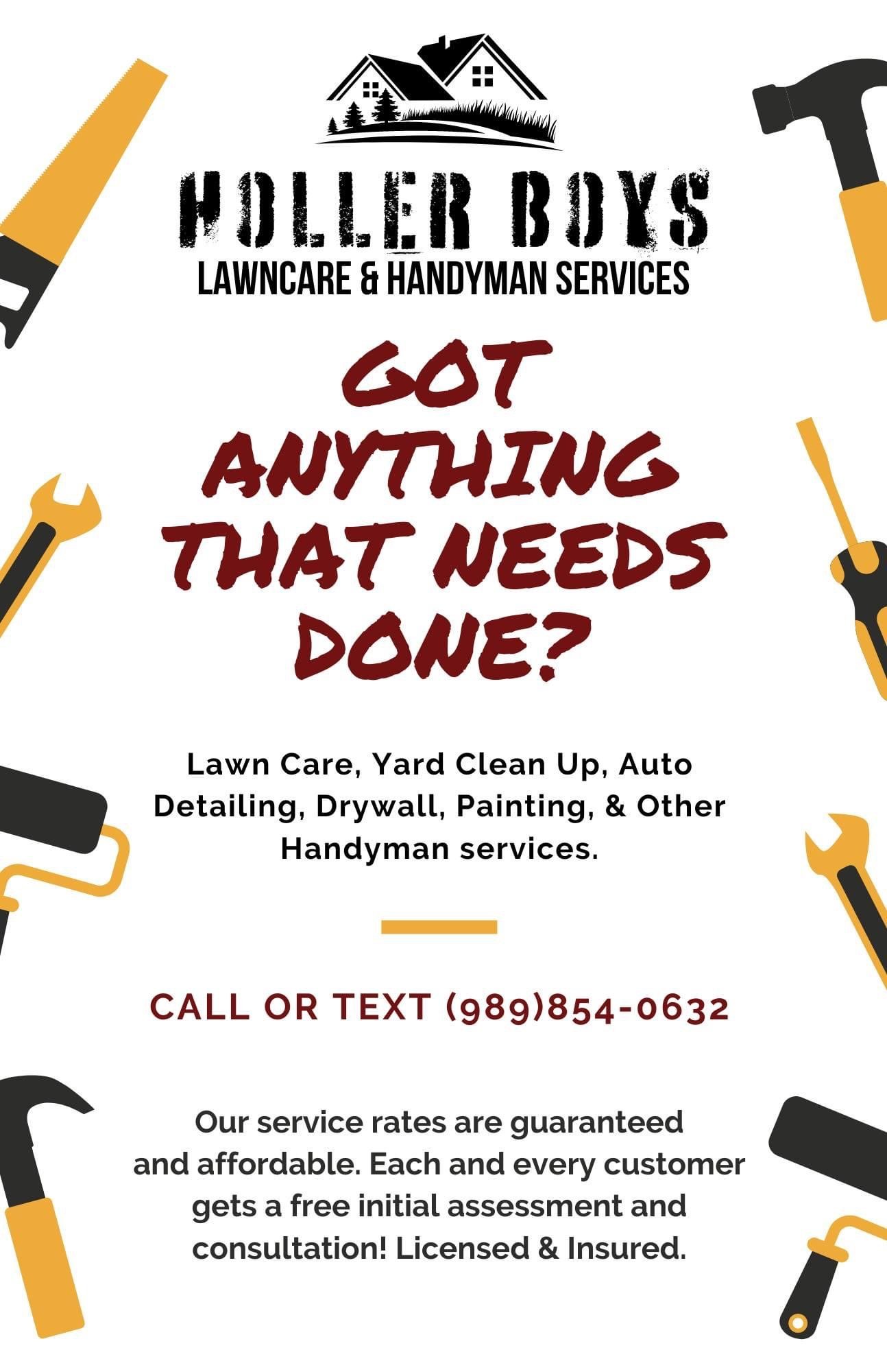 Avatar for Holler Boys lawn care & handyman services