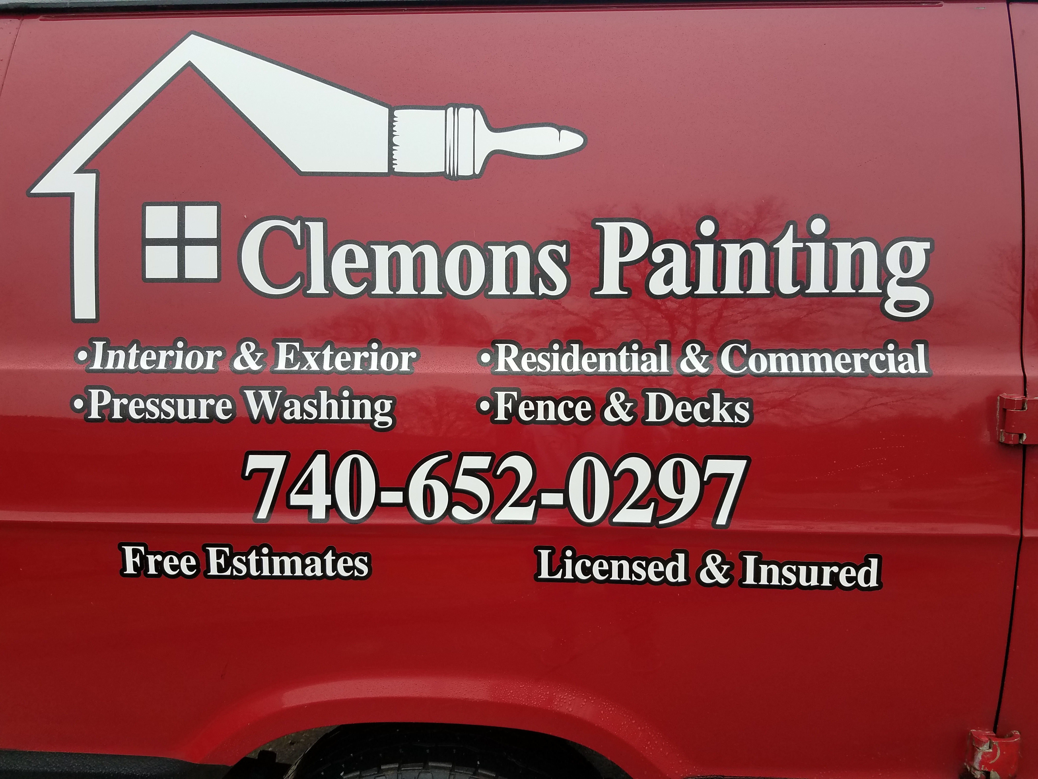 Clemons painting LLC logo