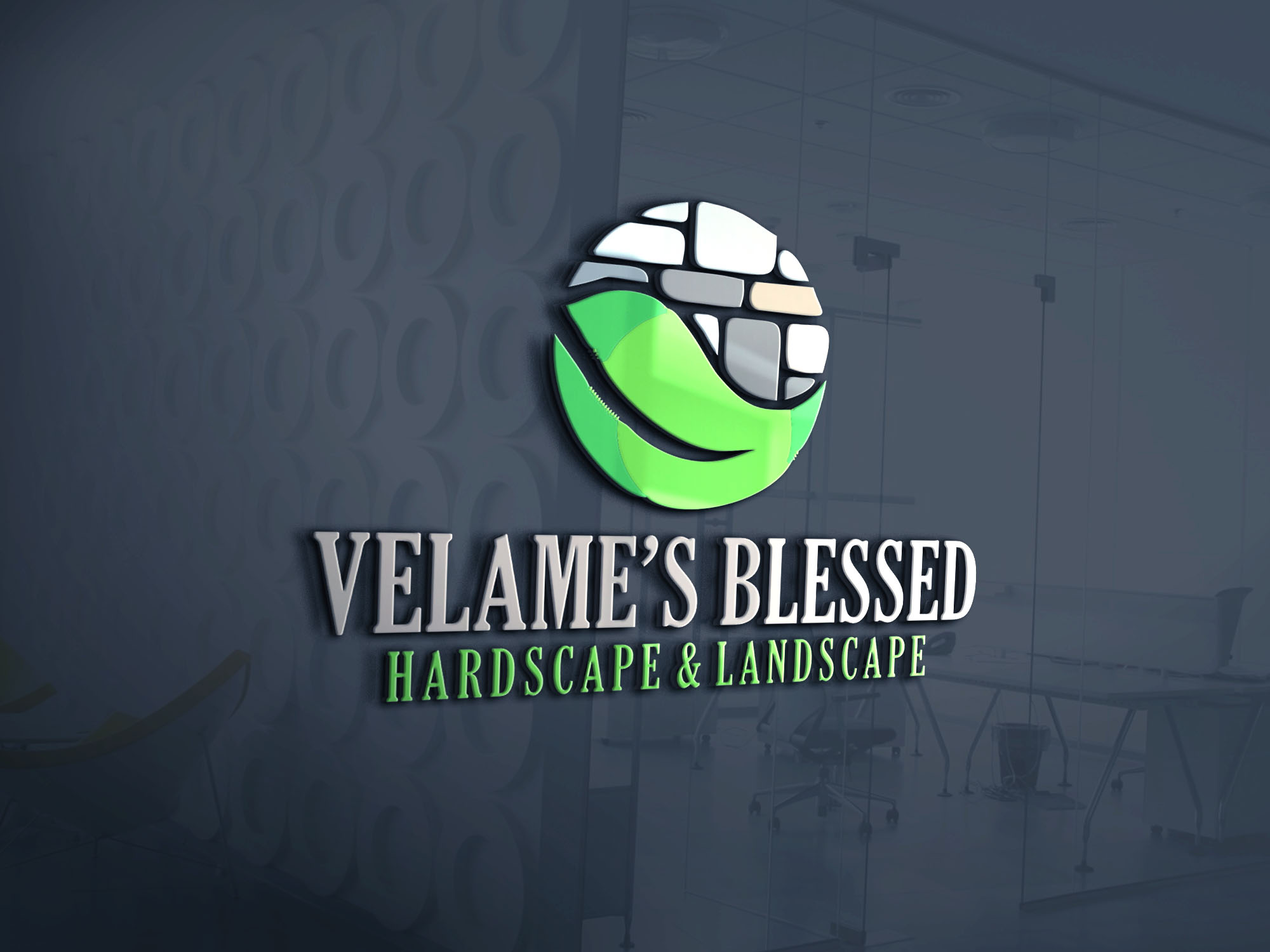 Velames blessed hadscape&landscape  logo