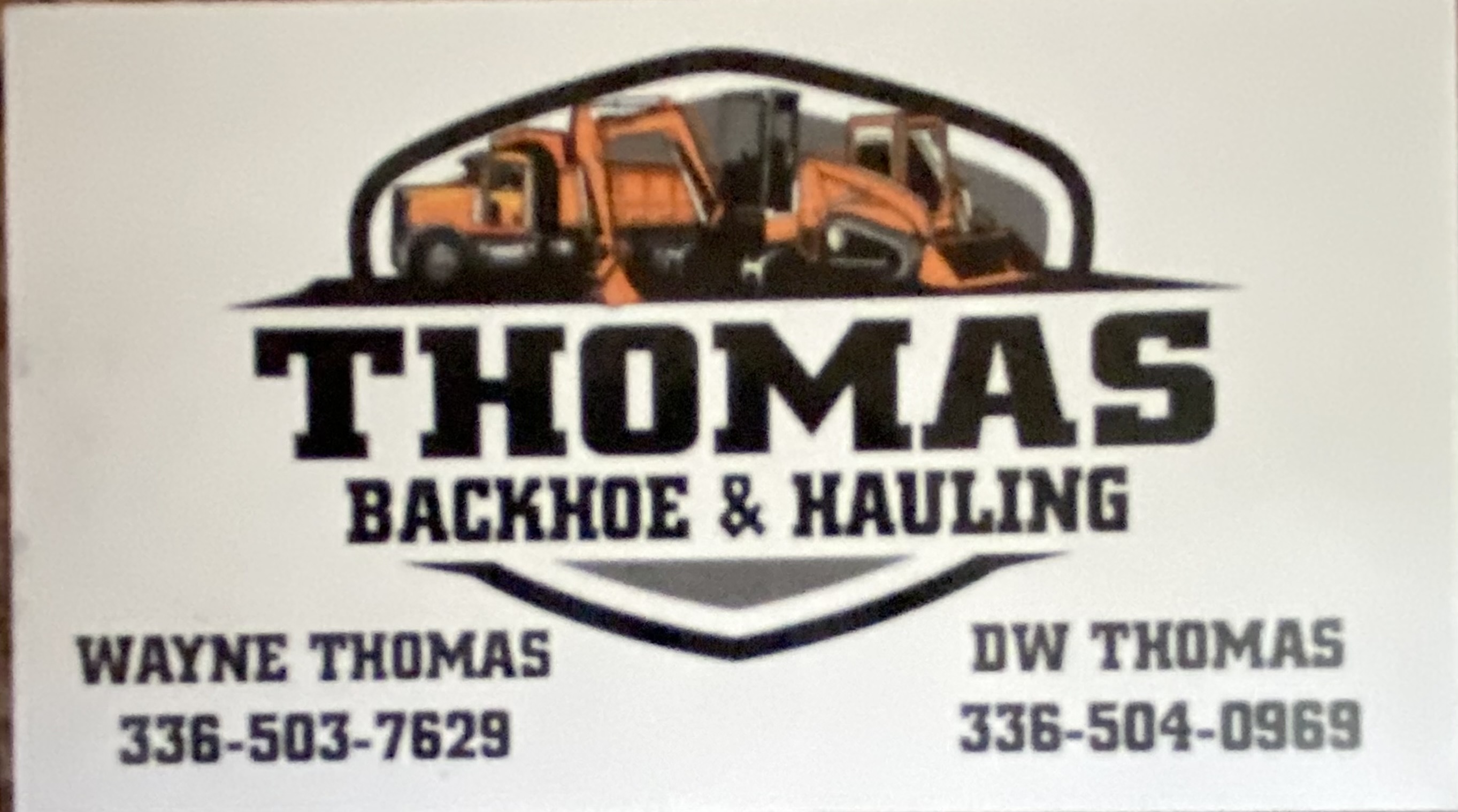 Avatar for Thomas Backhoe & Hauling