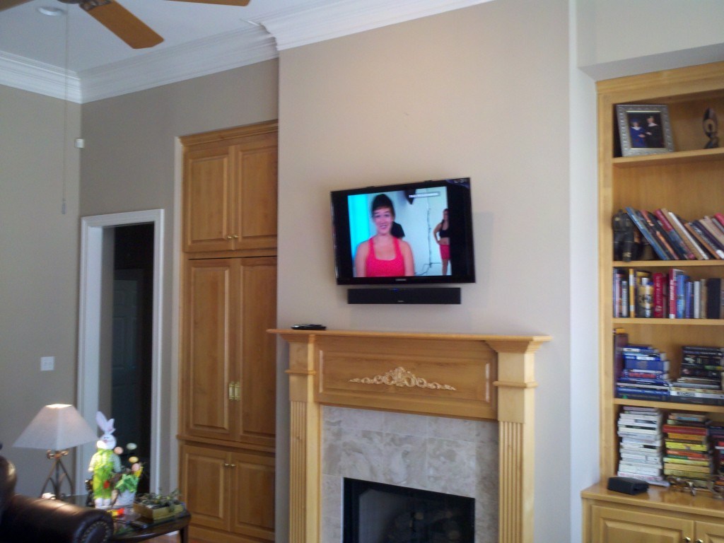 On Wall wire concealment