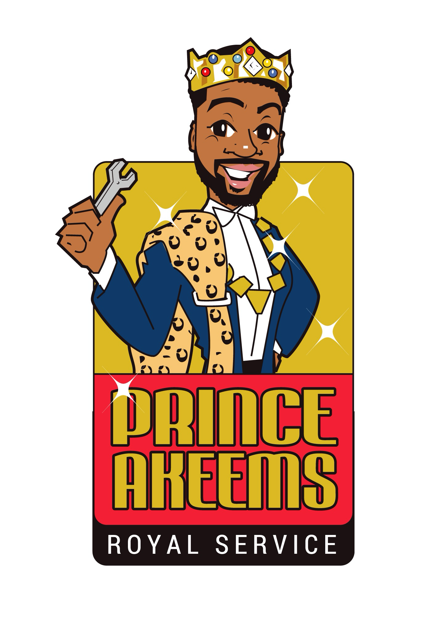 Logo for Prince Akeems Royal Service