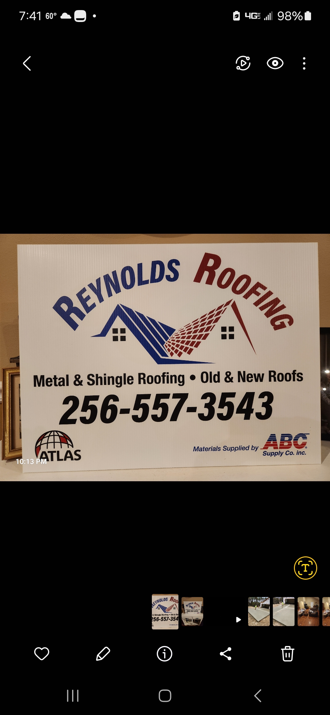 Avatar for Reynolds Roofing 