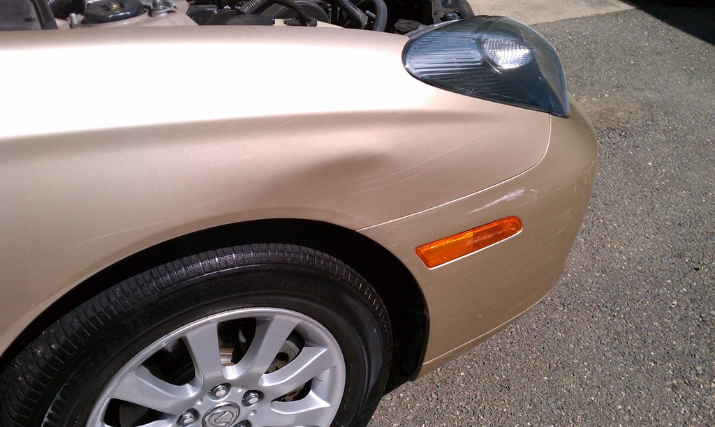Alamo Lexus Fender - before