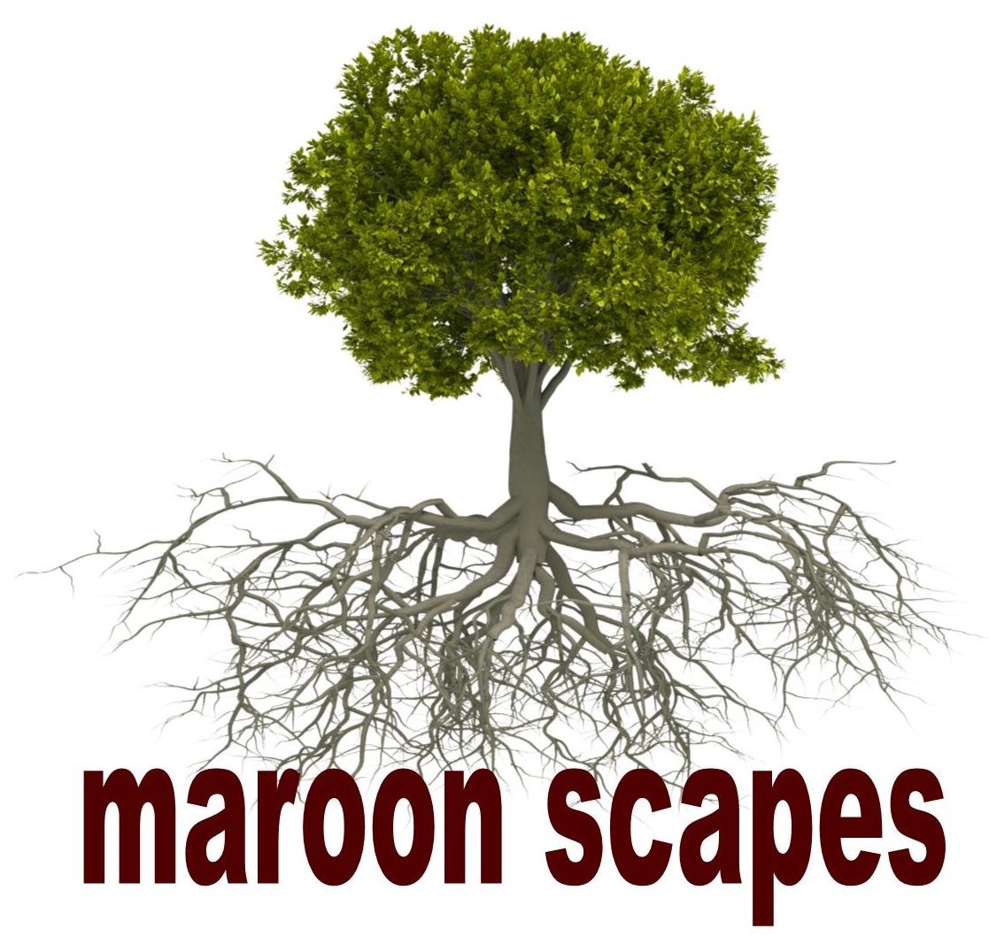 Maroon Scapes logo