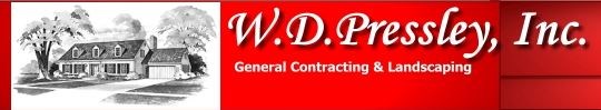 Logo for W D Pressley Inc