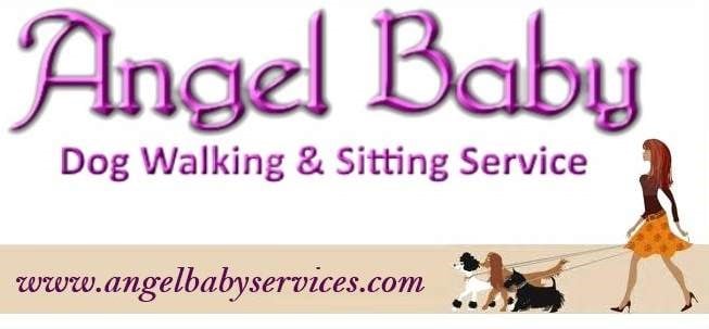 Logo for AngelBaby Dog Sitting & Walking