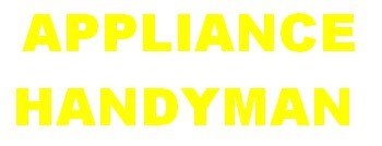 Logo for Appliance Handyman