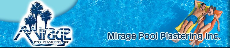 Logo for MIRAGE POOL PLASTERING