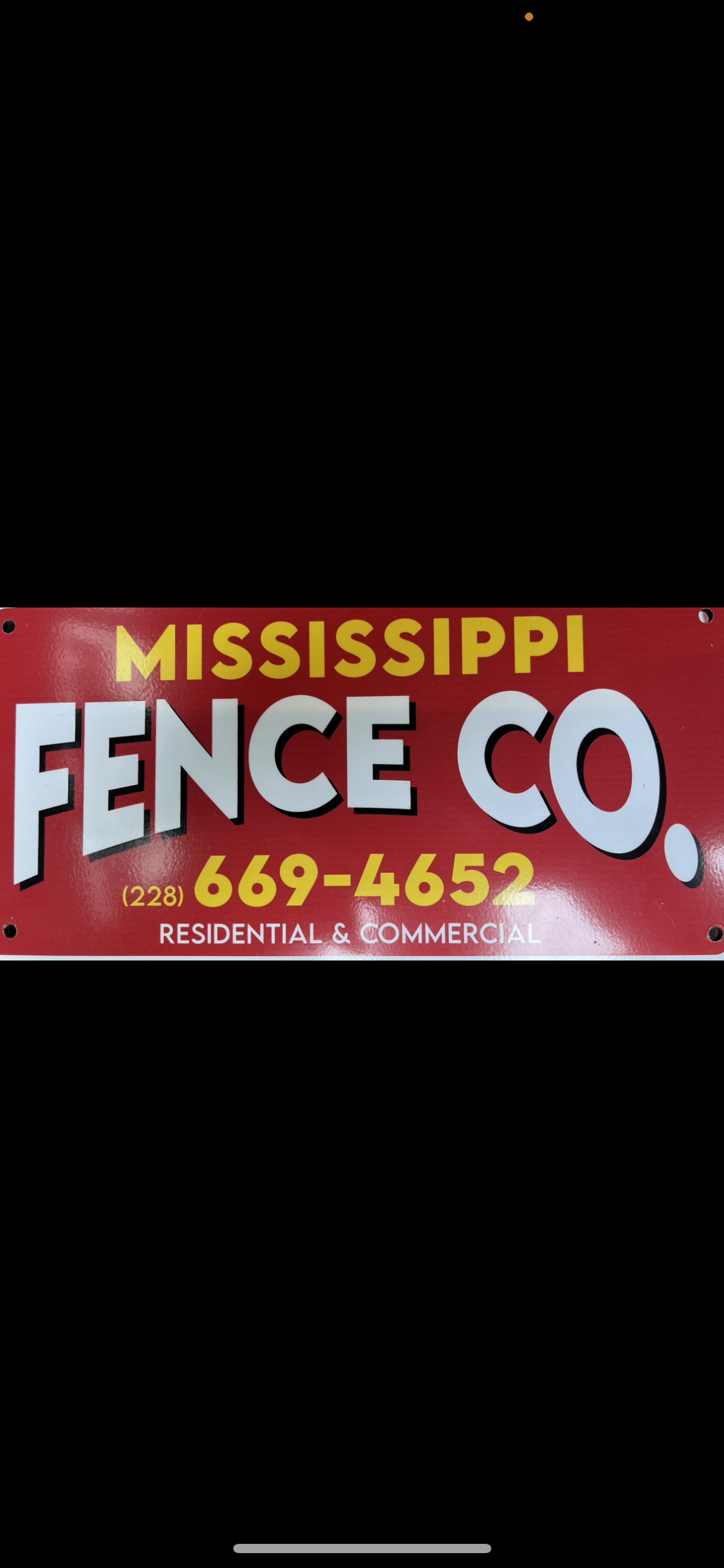 Avatar for Mississippi fence co
