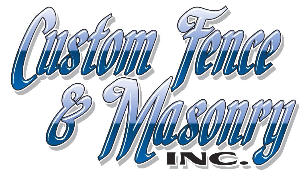 Logo for CUSTOM FENCE & MASONRY INC