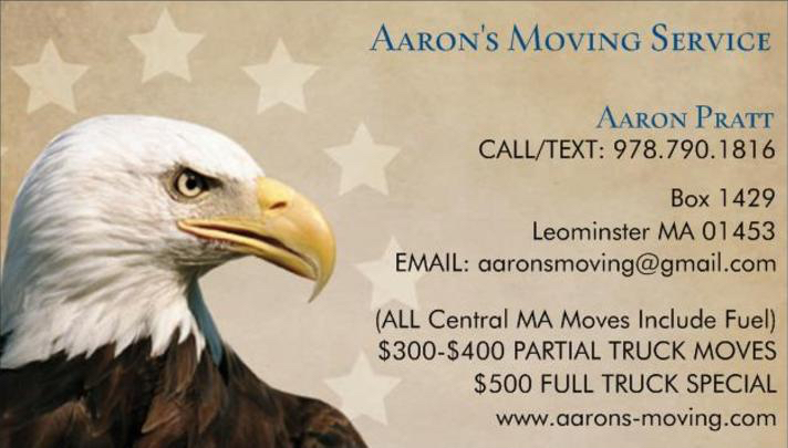 Logo for Aaron's Moving Service