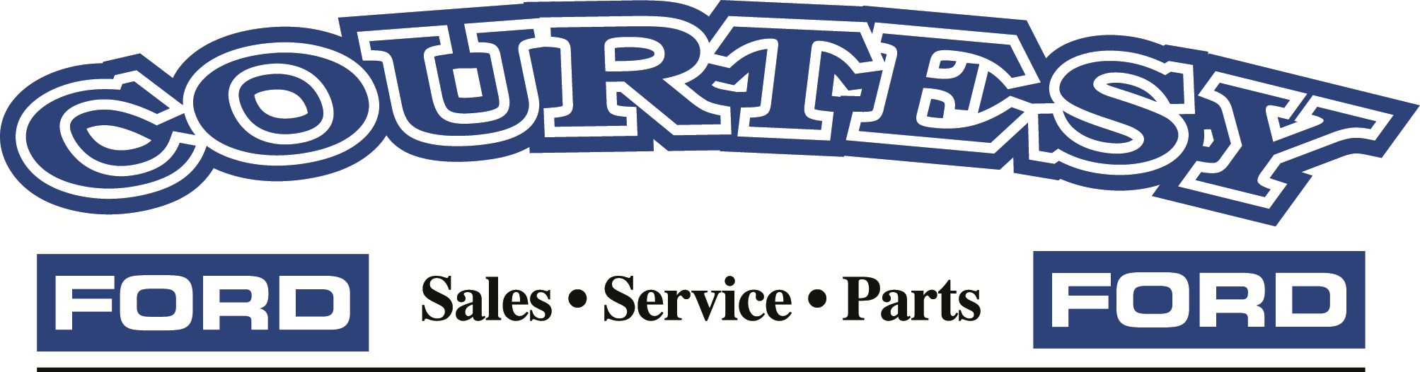 Logo for COURTESY FORD