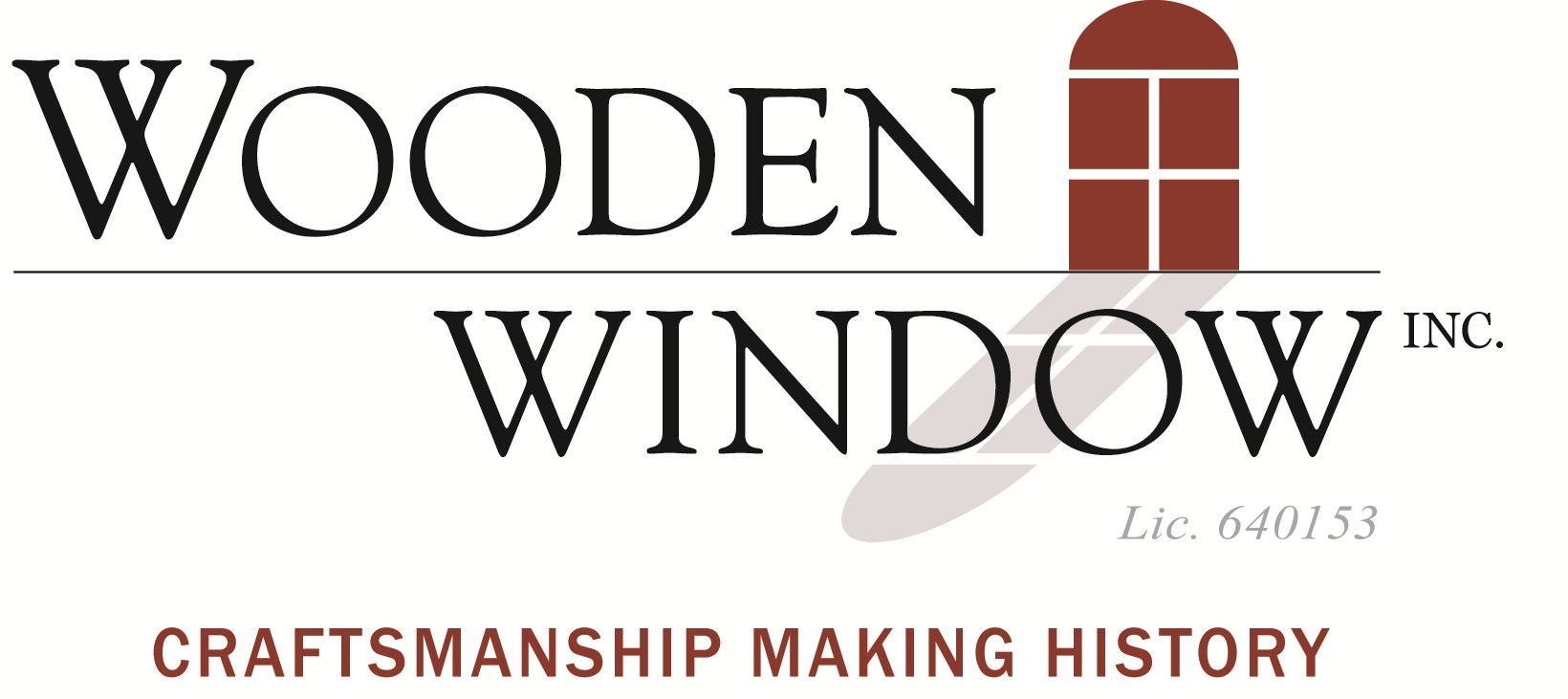 Logo for Wooden Window