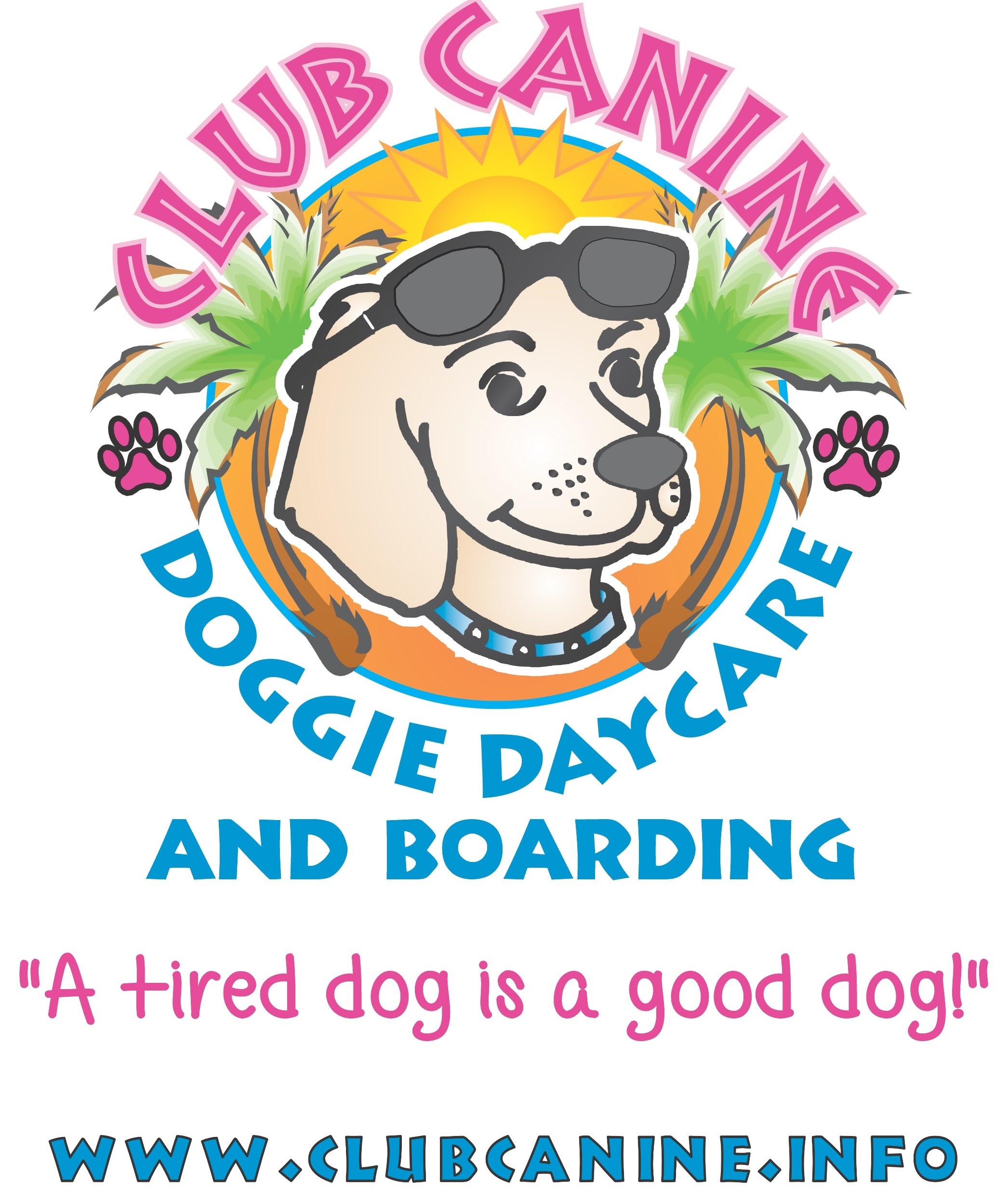 Logo for CLUB CANINE DOGGIE DAYCARE