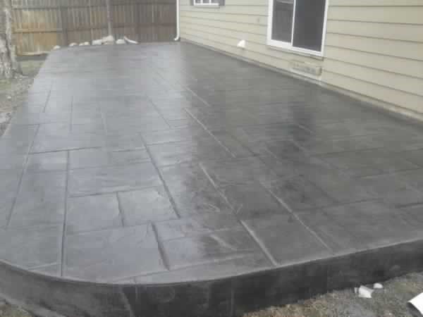 stamped concrete