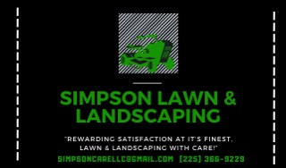 Simpson Lawn and Landscaping logo