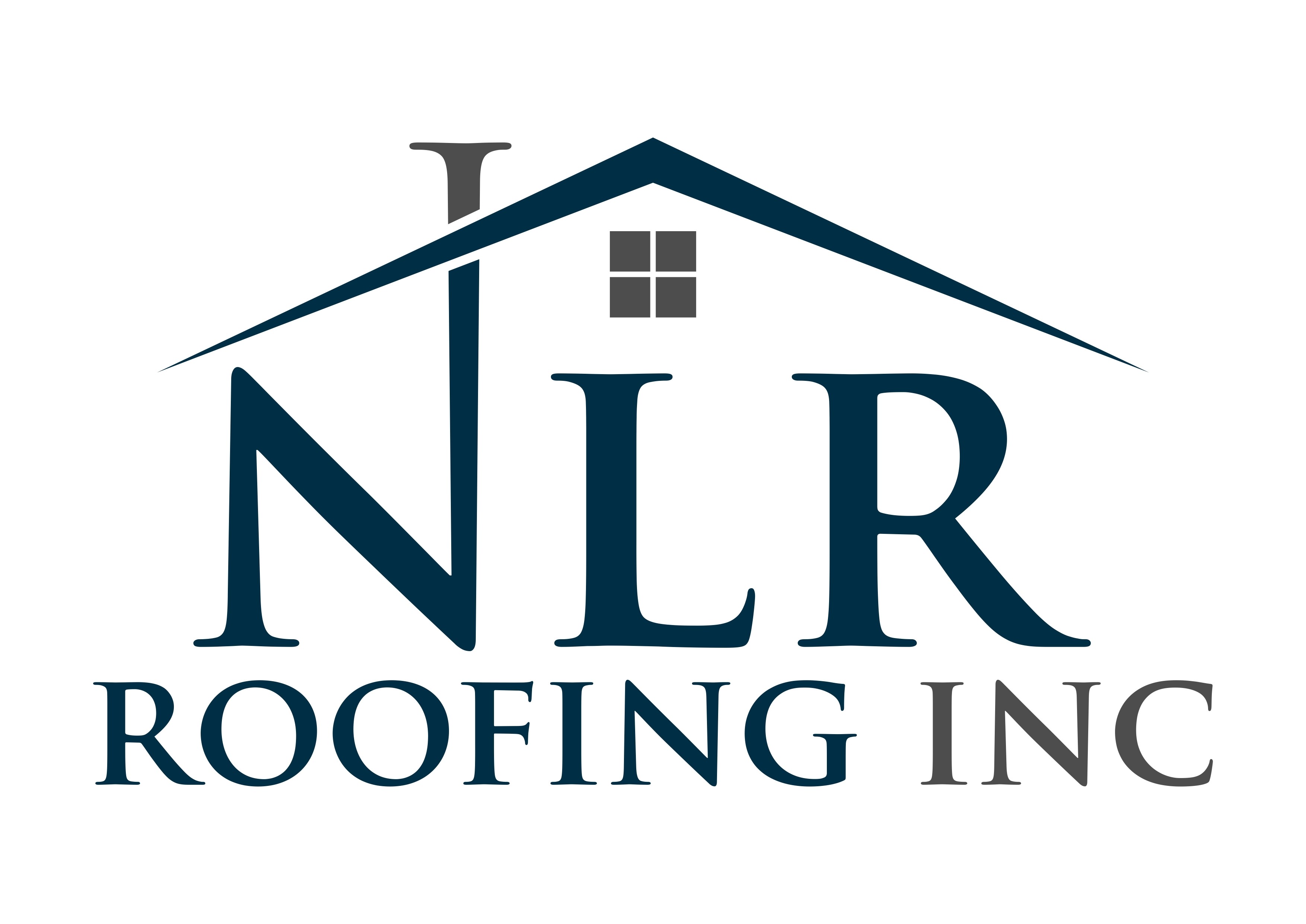Logo for NLR Roofing